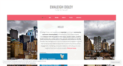 Desktop Screenshot of emaleighsays.com